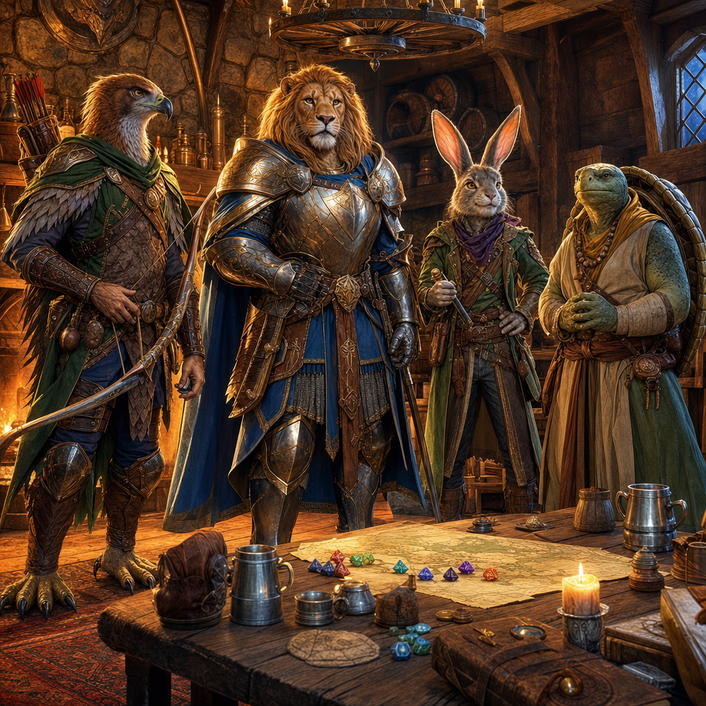 All DND Animal Races: A Complete Guide to Beastfolk Characters