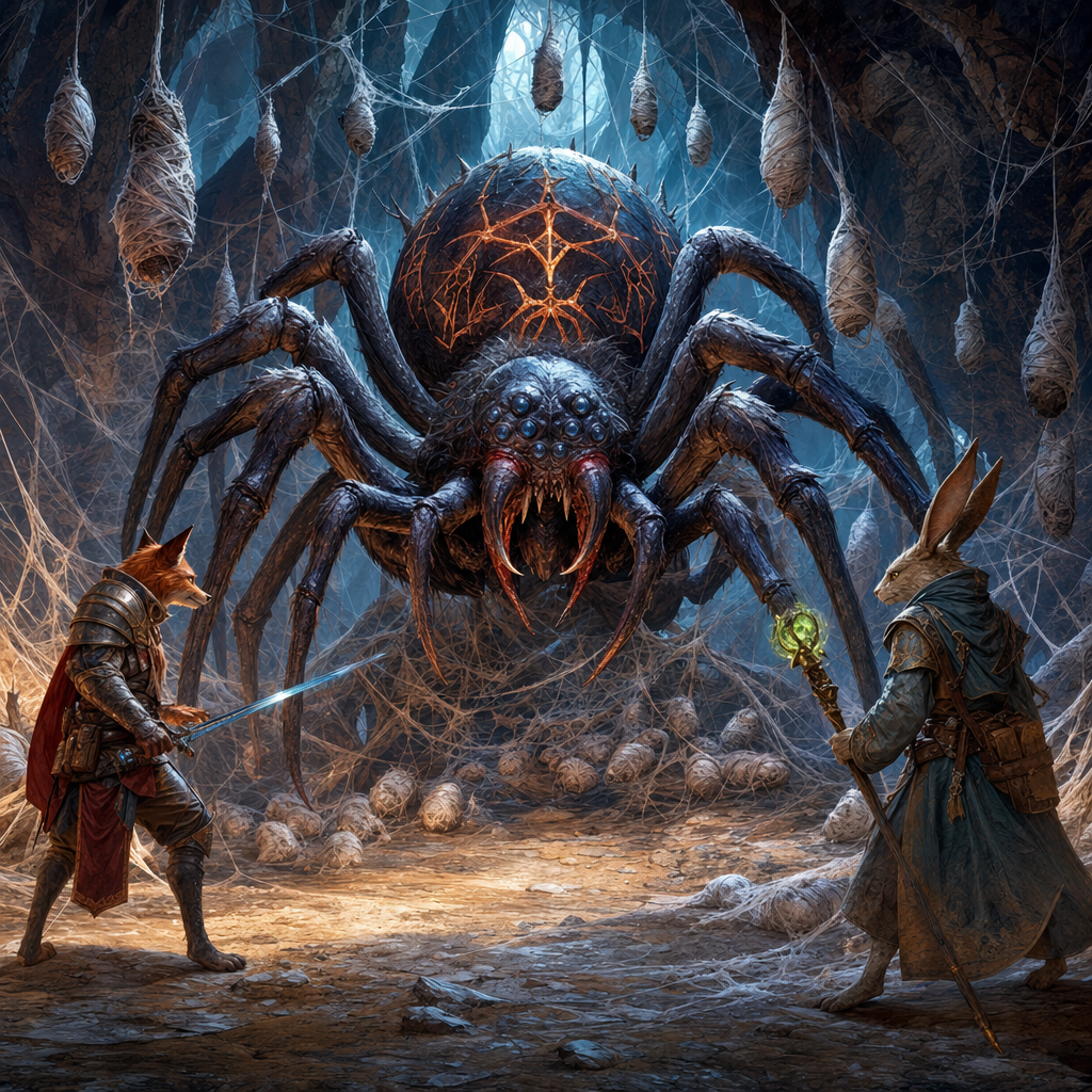 How to Make a Spider Monster in D&D That Actually Terrifies Players