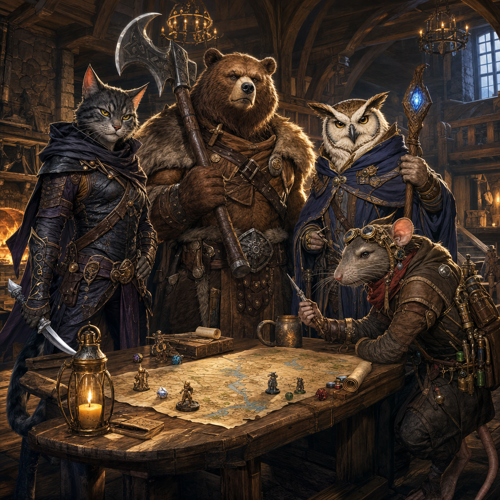 Animal Races in D&D: Bringing Your Pets Into Your Campaign