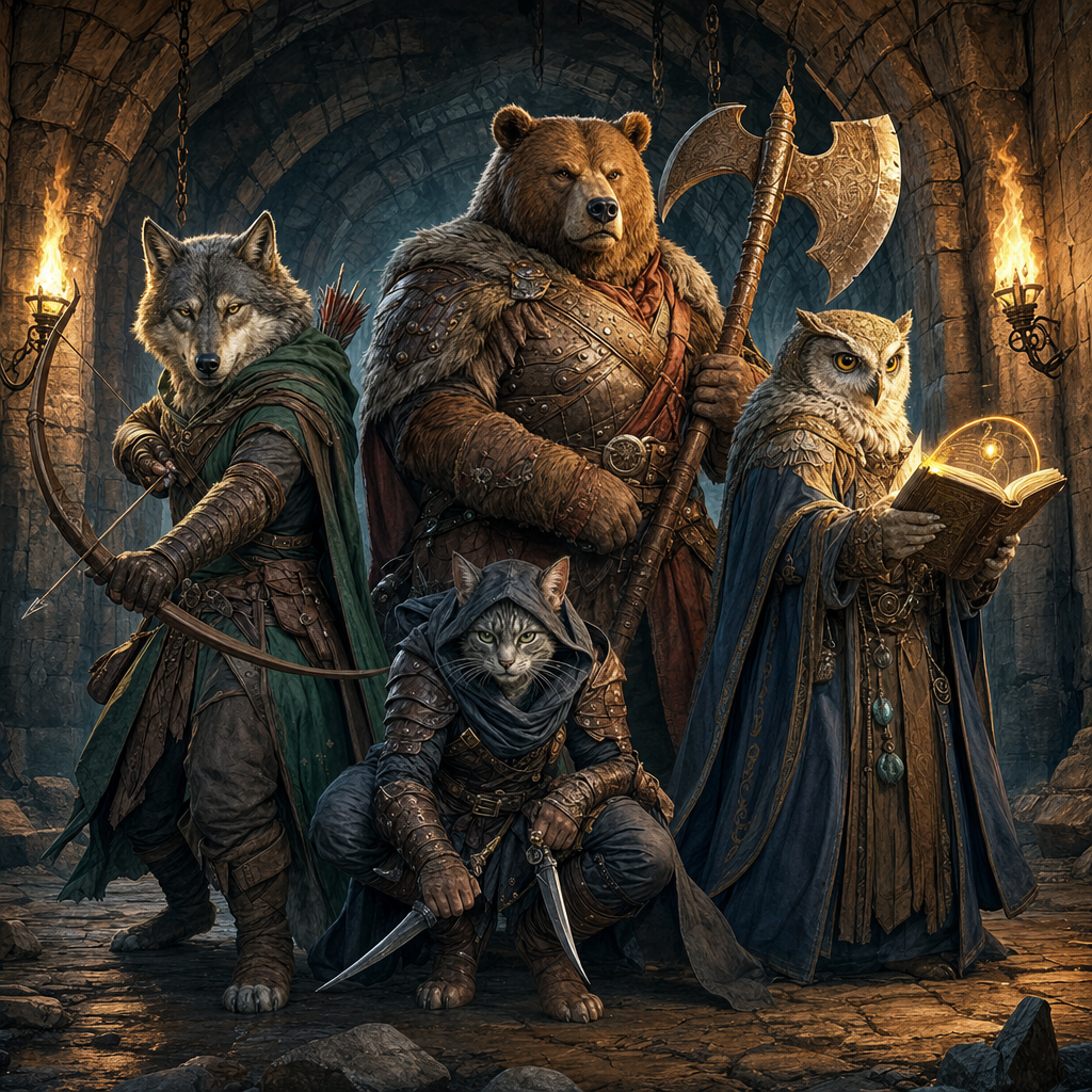 DnD Animal Races: Bringing Your Pets Into Fantasy Campaigns