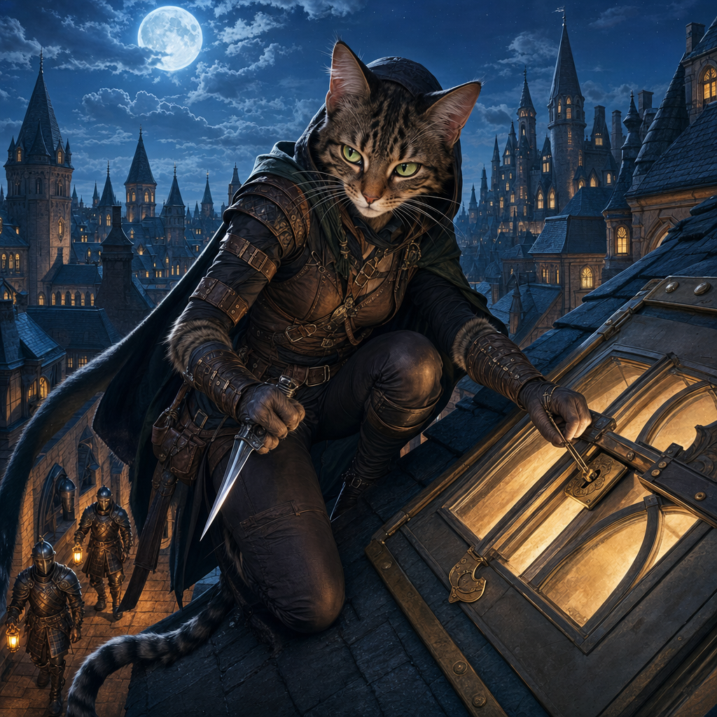 What D&D Class Is My Cat? A Guide to Feline Adventurers